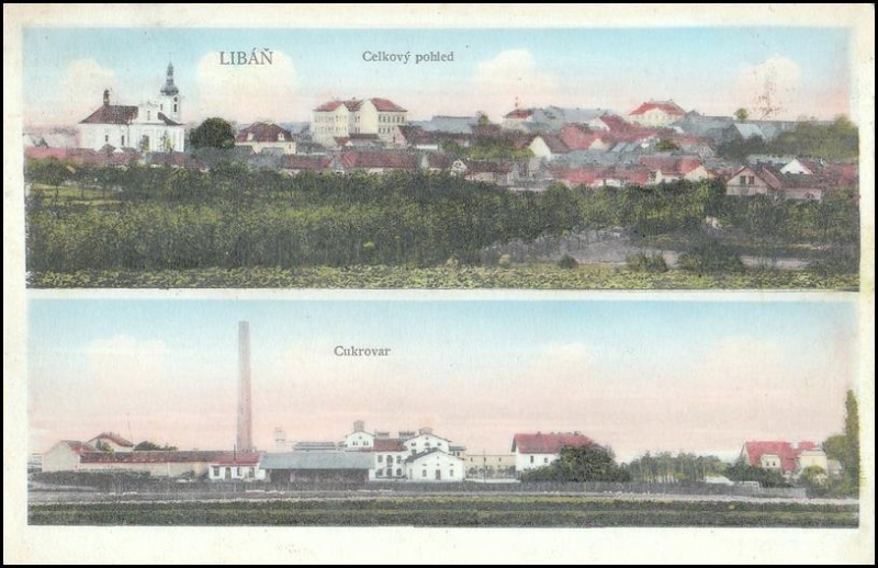 Libáň 1915